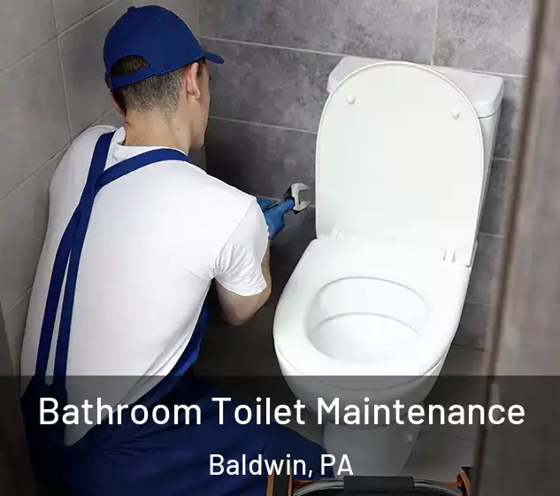  Bathroom Toilet Maintenance Baldwin, PA