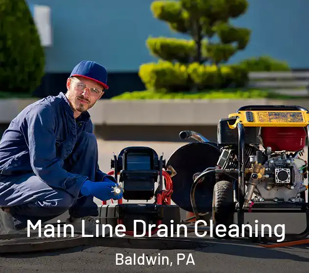  Main Line Drain Cleaning Baldwin, PA